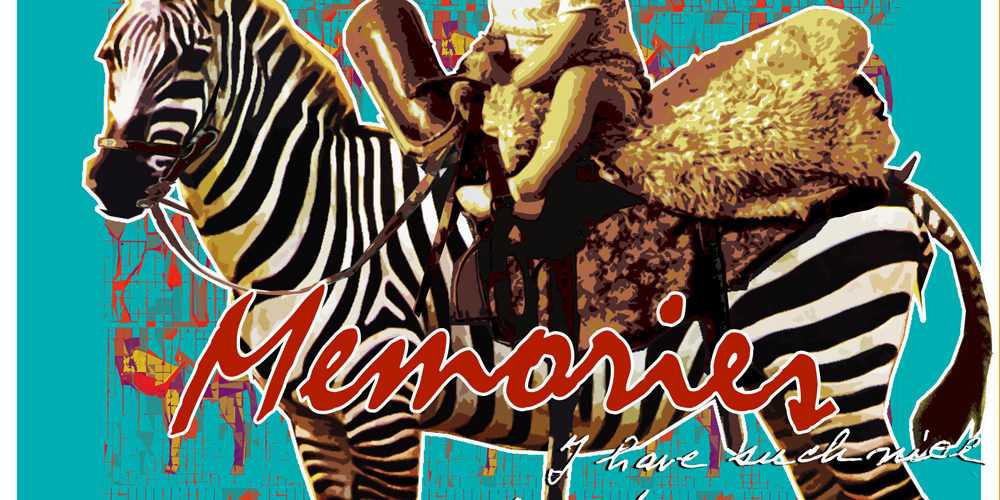 Tableau de Jean-Luc Renaud de la série "Une vie moderne" chapitre "Memories"