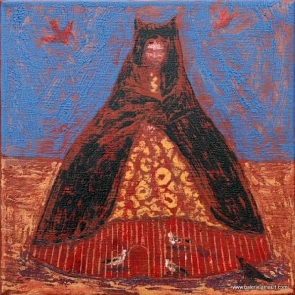 guilbert-maria-17-exposition-jamault-petite-robe-piege-hst-30x30cm_604x600