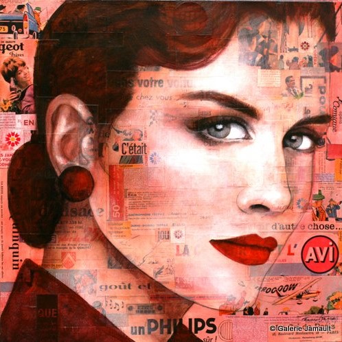 Gagnon 12 Grace 50×50 Galerie Jamault