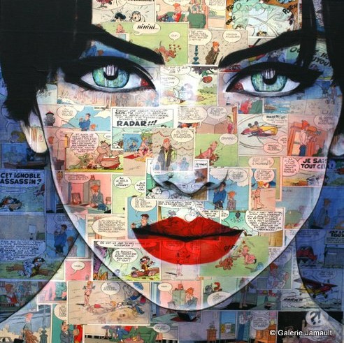 Gagnon 17 Wanda 50×50 Galerie Jamault