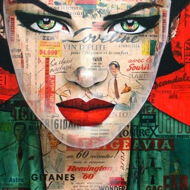 Gagnon 23 Loveline 65×48 Galerie Jamault