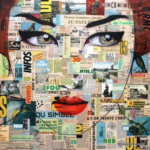 Gagnon 38 Simbel 80×80 Galerie Jamault