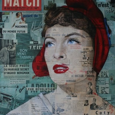 Gagnon 40 Marianne 100×81 Galerie Jamault