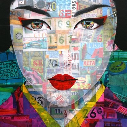 Gagnon 45 Takara 100×81 Galerie Jamault