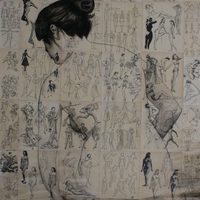 Gagnon 51 Julie au bain 100×81 Galerie Jamault