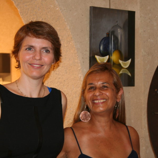 vernissage exposition Oriane Fierro et Barbara Jamault lors du vernissage de l'exposition