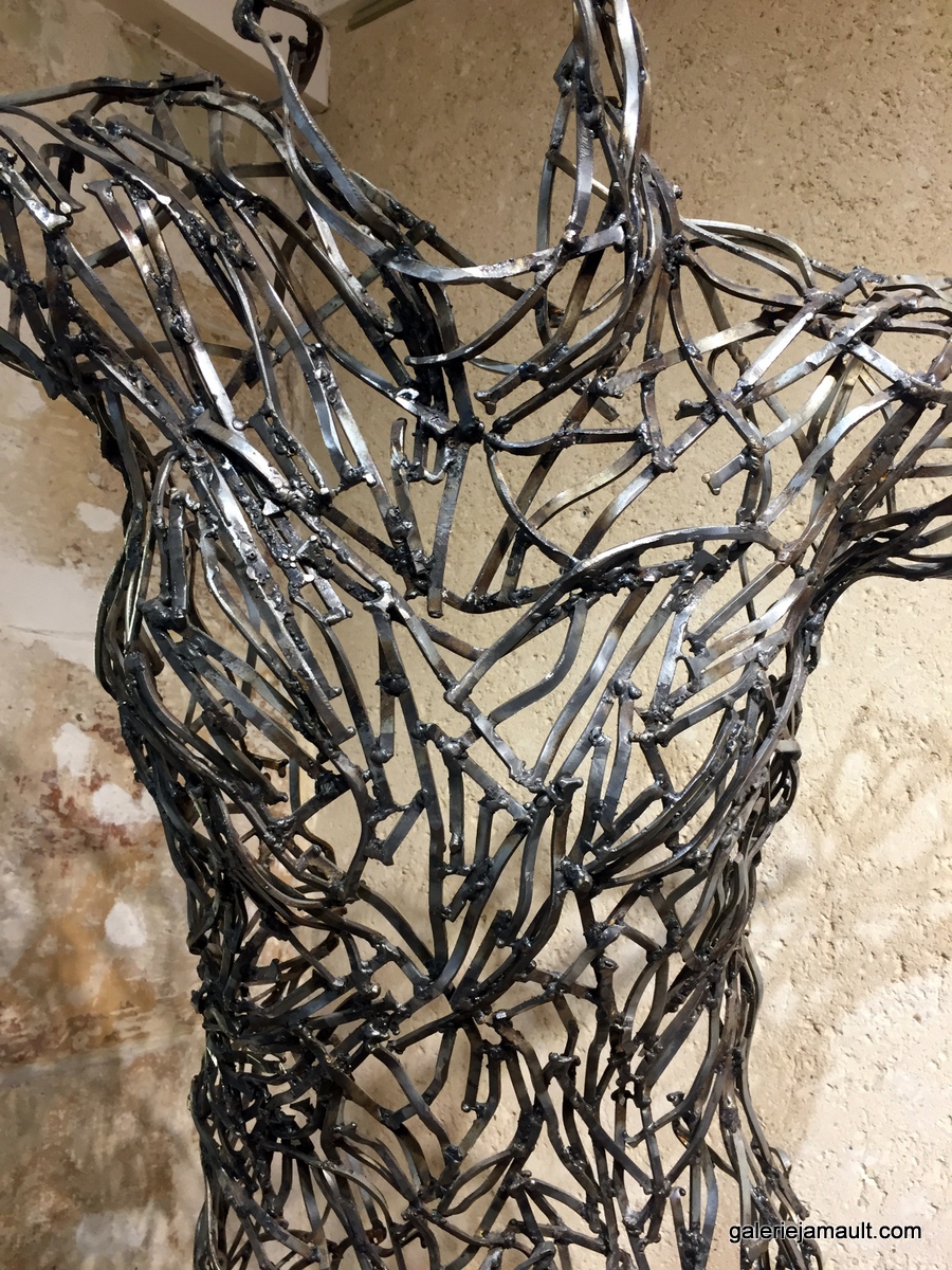 Jean-Louis Emond, sculpture acier, Galerie Jamault Paris