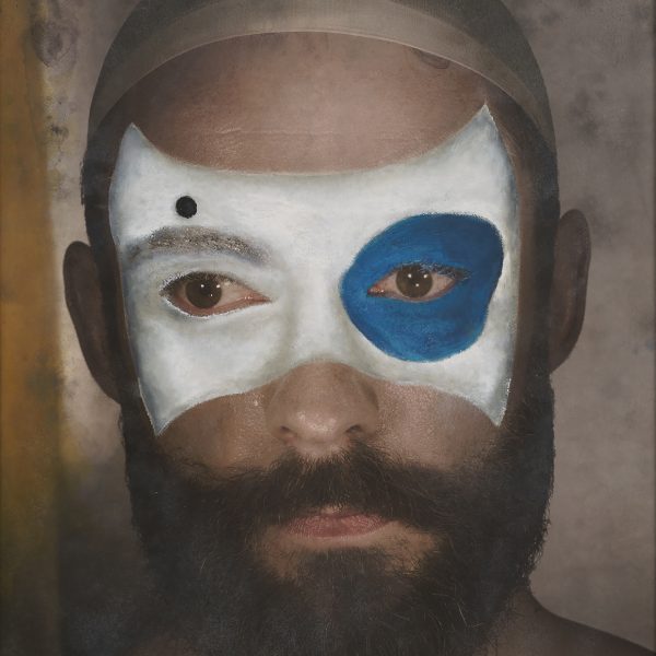 luke-darko-mascarade-blue Luke Darlo présenté par la Galerie Jamault