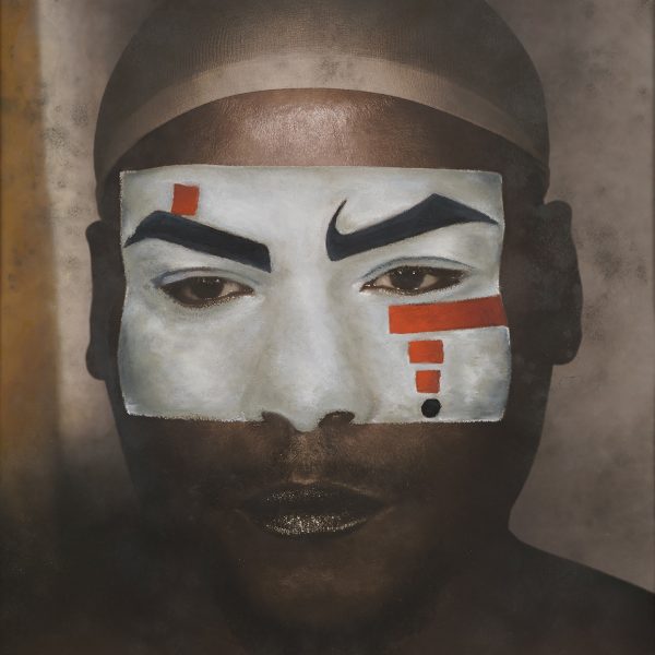 luke-darko-mascarade-orange Luke Darlo présenté par la Galerie Jamault