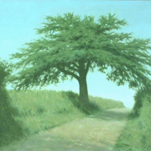 TS 40V Cèdre au bord du chemin,klein,81x100cm