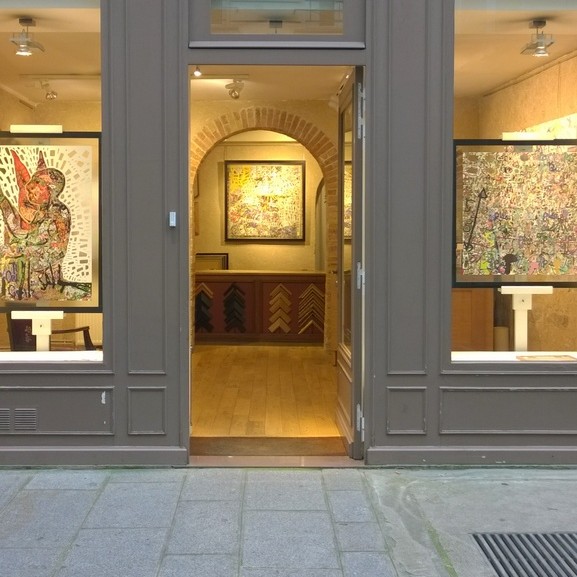 Exposition Didier Avril Galerie Jamault Paris – vue 1 Exposition Didier AVRIL à la Galerie JAMAULT de Paris