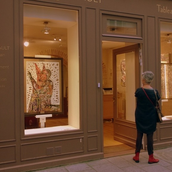 Exposition Didier Avril Galerie Jamault Paris – vue 4 Exposition Didier AVRIL à la Galerie JAMAULT de Paris