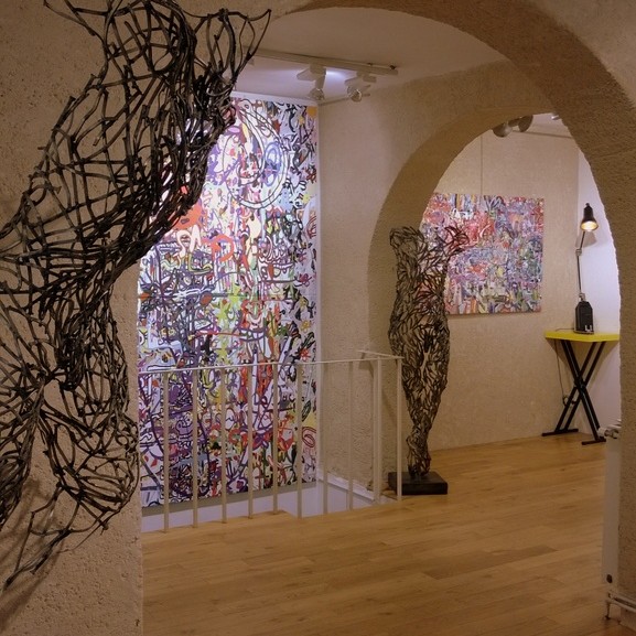 Exposition Didier Avril Galerie Jamault Paris – vue 8 Exposition Didier AVRIL à la Galerie JAMAULT de Paris