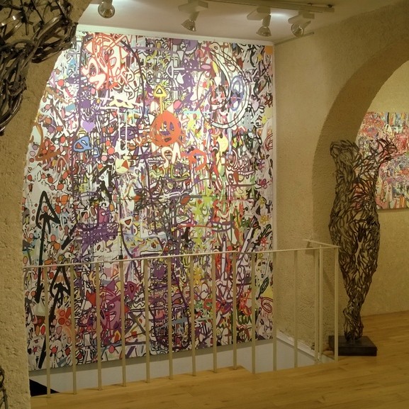 Exposition Didier Avril Galerie Jamault Paris – vue 9 Exposition Didier AVRIL à la Galerie JAMAULT de Paris