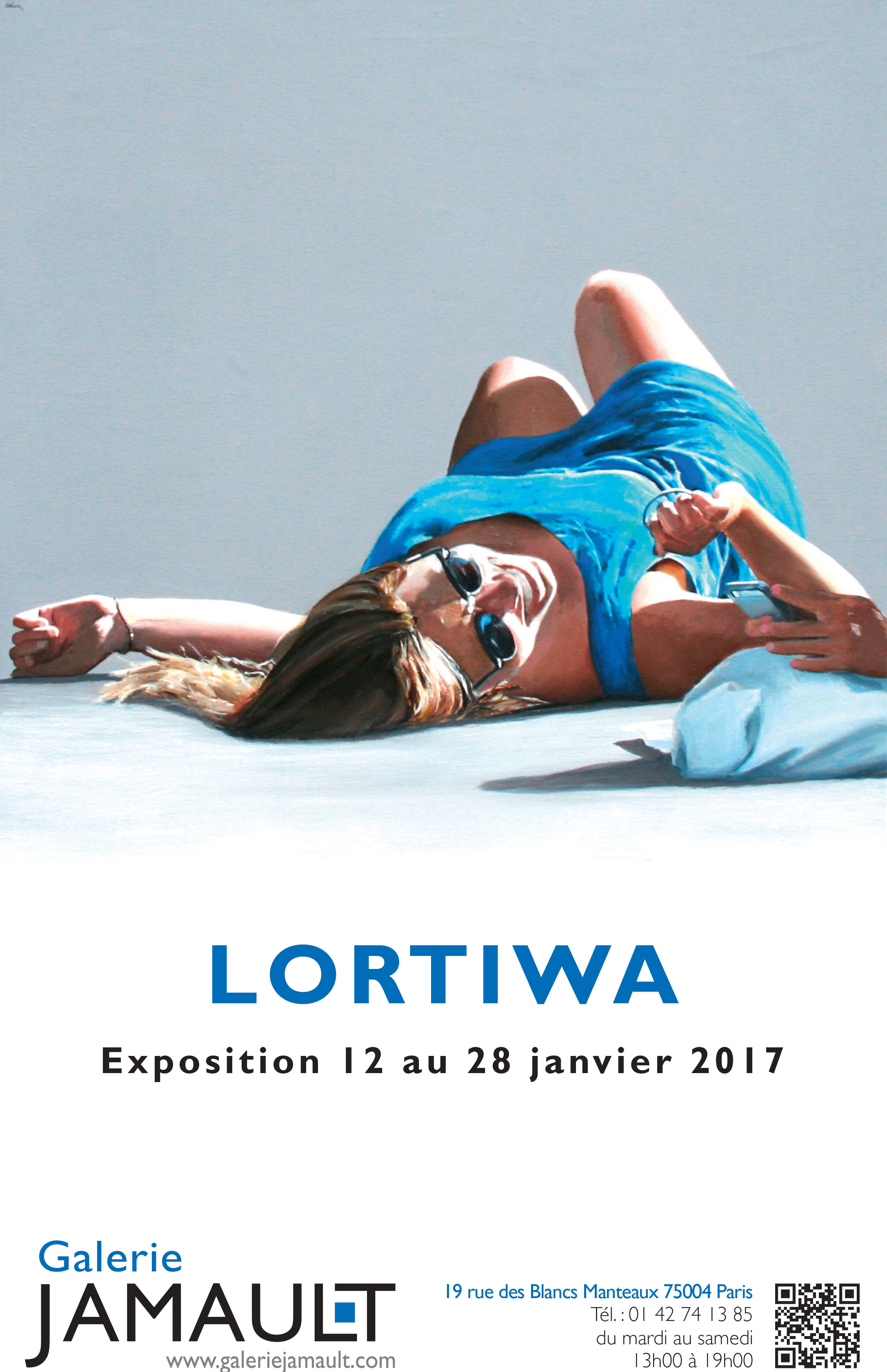 Exposition LORTIWA à Paris chez Galerie JAMAULT