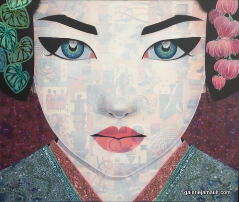 Portrait asiatique de Pauline GAGNON format horizontal