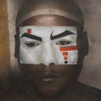 Orange mask