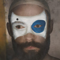 Blue mask