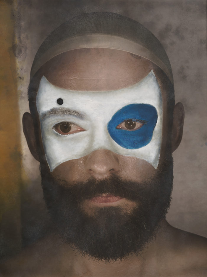 Blue mask