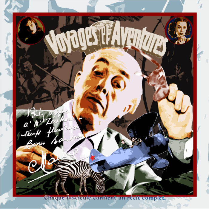 JL Renaud - Voyages et aventures - digigraphie numérotée sur 20 - 100x100 cm