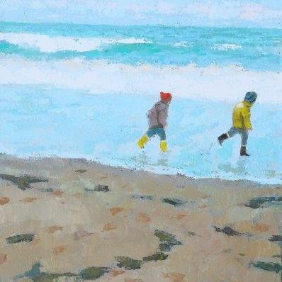 J MACKEOWN – Galerie Jamault – Le bonnet rouge – 46x38cm