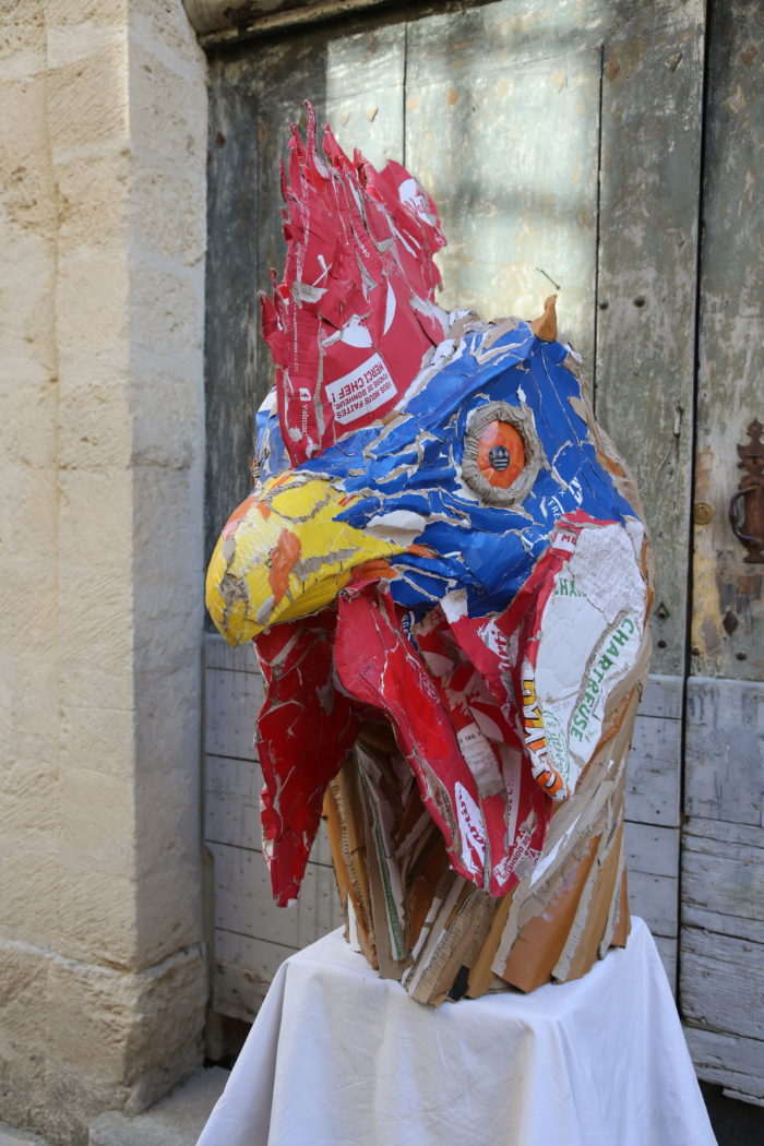Sculpture originale de Joanathan BESSACI, COQ