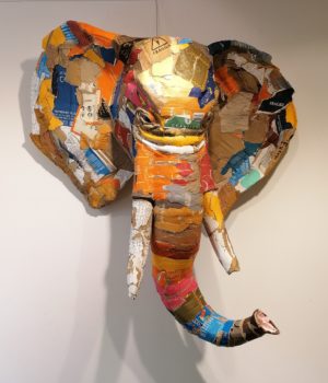 Sculpture originale de Joanathan BESSACI, ELEPHANT