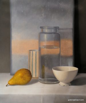 Huile sur toile de Sophie Dumas - Nature morte contemporaine