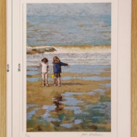 Visuel présentant un tirage d'art issu d'un tableau de James MACKEOWN. Edition limitée de 30 exemplaires - dimensions.