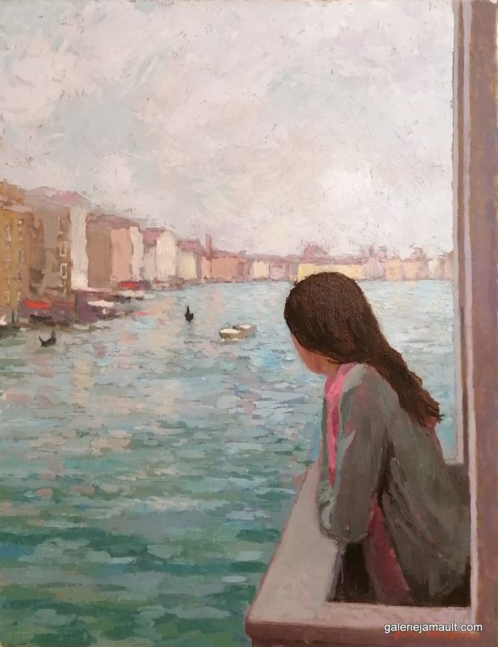 Visuel du tableau Venise, peint par James MACKEOWN.