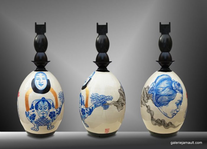Céramique - Balise Teradomari (Japon) - E. Pagliarino – Image 2
