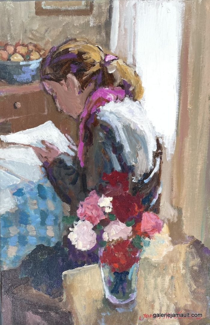 La lectrice (ENCADRE)