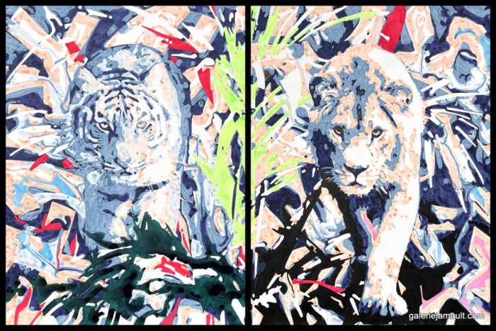 L c'est le A - A. Gamard - 73x60 cm – Image 2