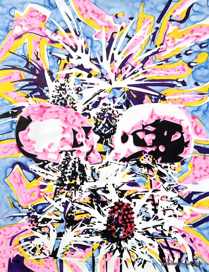 Skulls - A. Gamard - 116x89 cm