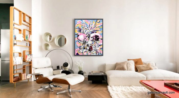Skulls - A. Gamard - 116x89 cm – Image 2