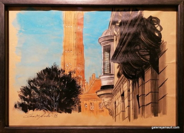 LILLE - Dessin n39 - G. Chansarel - 31,5x43,5 cm