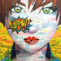 P Gagnon - KAPOW - 120x100