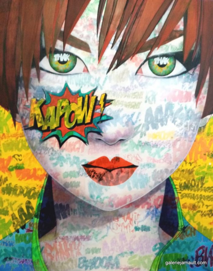 P Gagnon - KAPOW - 120x100