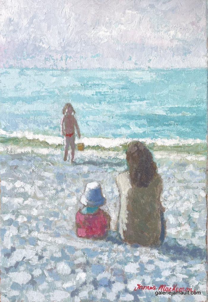 J. Mackeown - J'ai quelques choses - 35x24cm (ENCADRE)