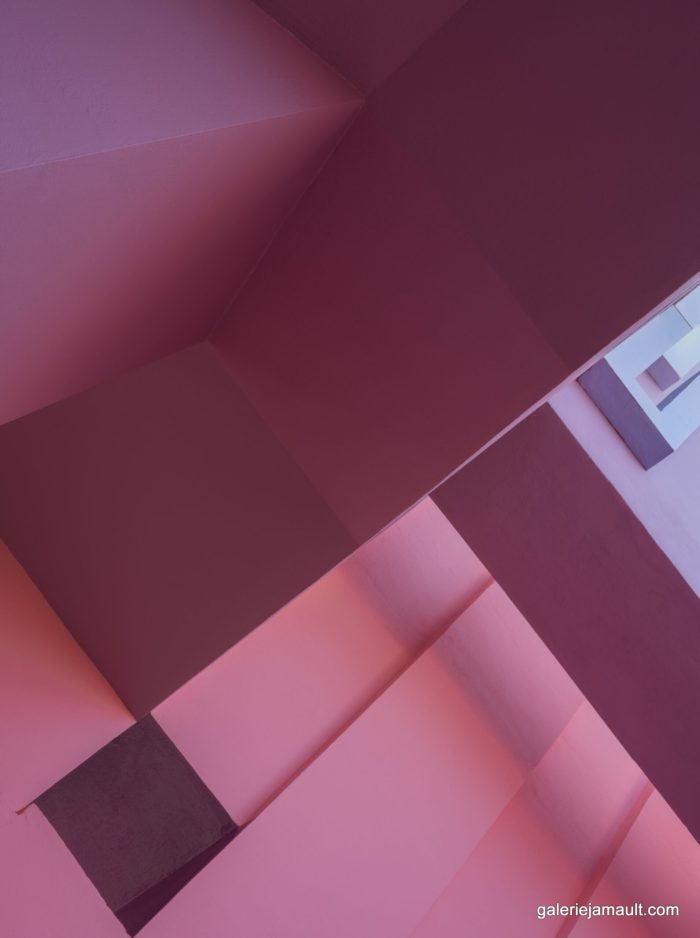 C Cavillac - La casita...  del revés A - 130x97 cm