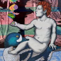 T. Scorpion, ou sur le fleuve des canards sauvages - 103x78 - E. Pagliarino