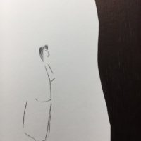 F. ANNERON - Dessin sans titre n01 - 29,7x21 cm