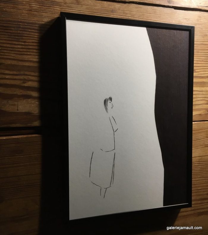 F. ANNERON - Dessin sans titre n01 - 29,7x21 cm – Image 2