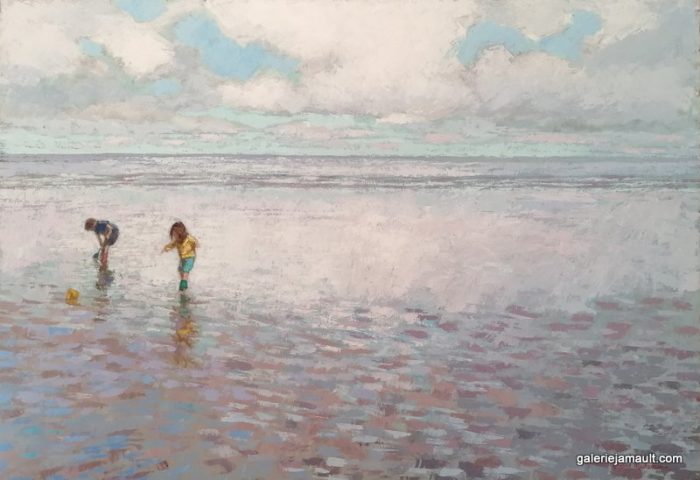 J. Mackeown - Le petit scintillement - 89x130 cm
