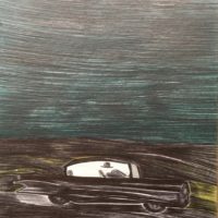F. ANNERON - Dessin sans titre n12 - 18x13 cm