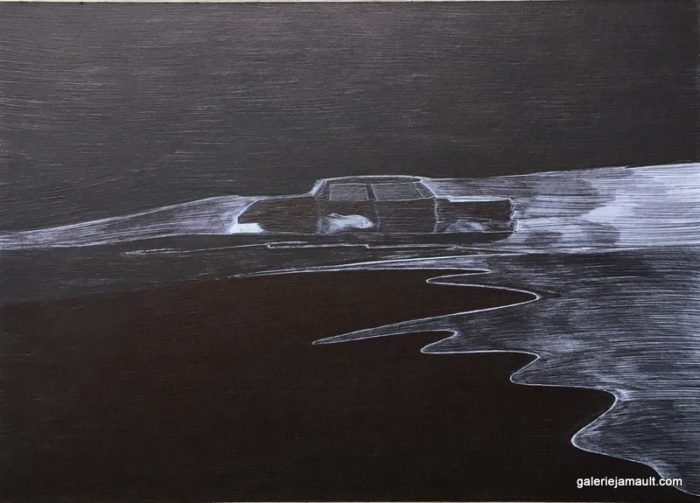 F. ANNERON - Dessin sans titre n13 - 21x29,7 cm