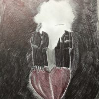 F. ANNERON - Dessin sans titre n17 - 29,7x21 cm