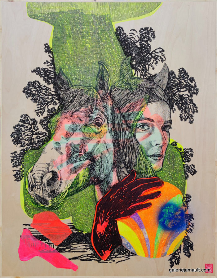 Elia Pagliarino "Le cheval"