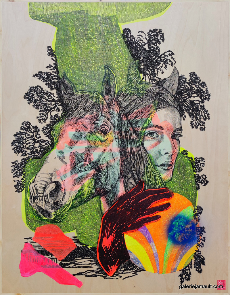 Elia Pagliarino "Le cheval"