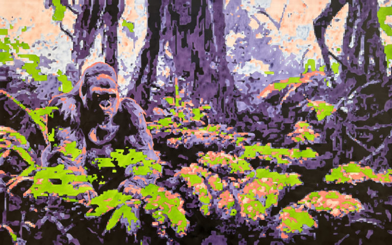 Peinture originale de l'artiste Antoine Gamard